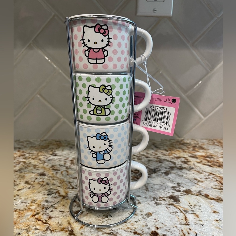 Hello Kitty Ceramic Mug Set